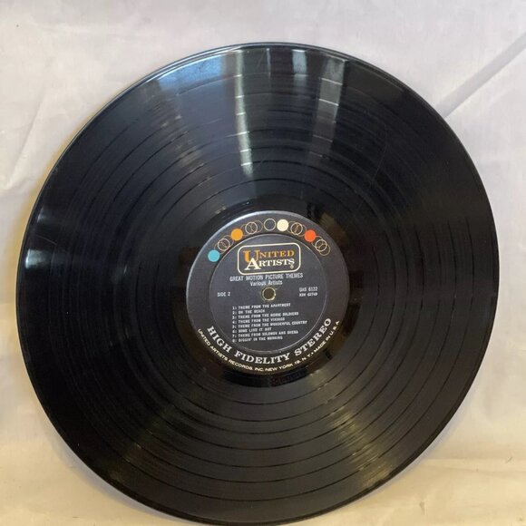 Original Sound Tracks And Hit Music From Great Motion Picture Themes VG LP - Picture 8 of 9